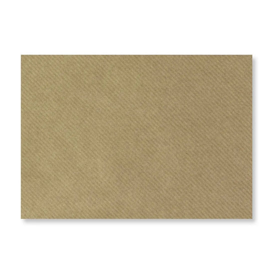 a piece of brown paper on a white background