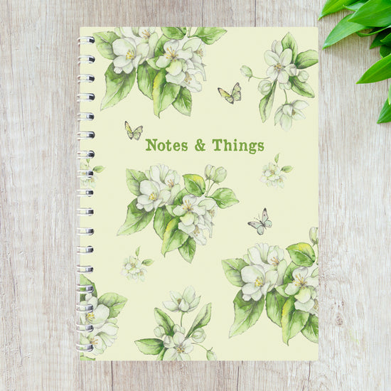 Wire Bound Notebook - Blossom Cream