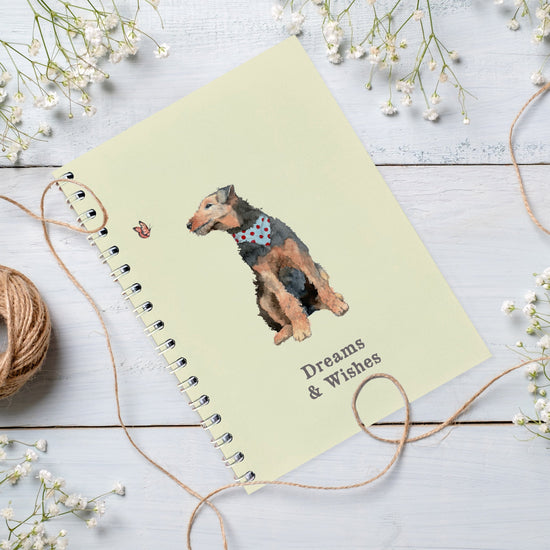 Wire Bound Notebook - Dog