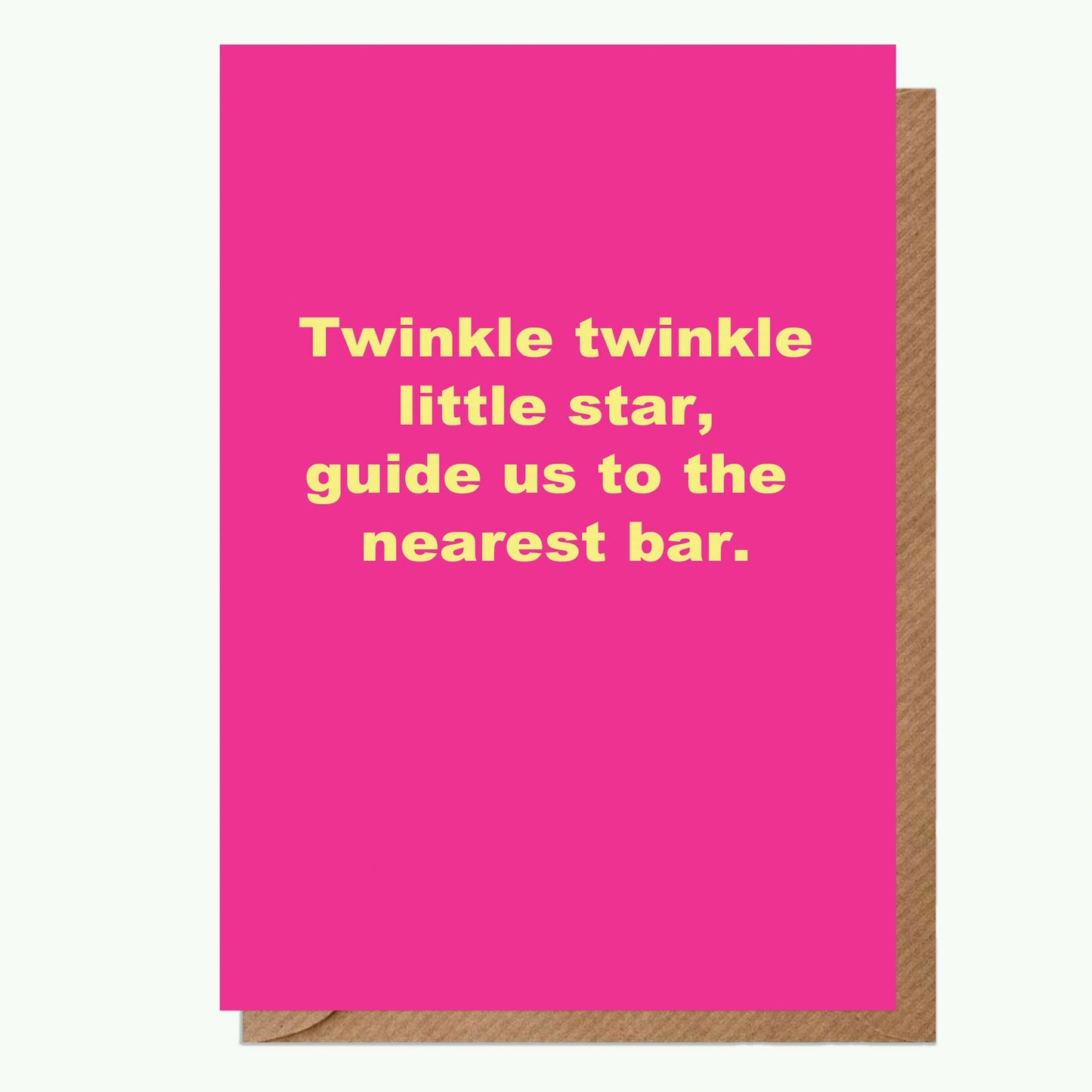 Twinkle twinkle A6 Greeting Card Greeting & Note Cards Crumble and Core   