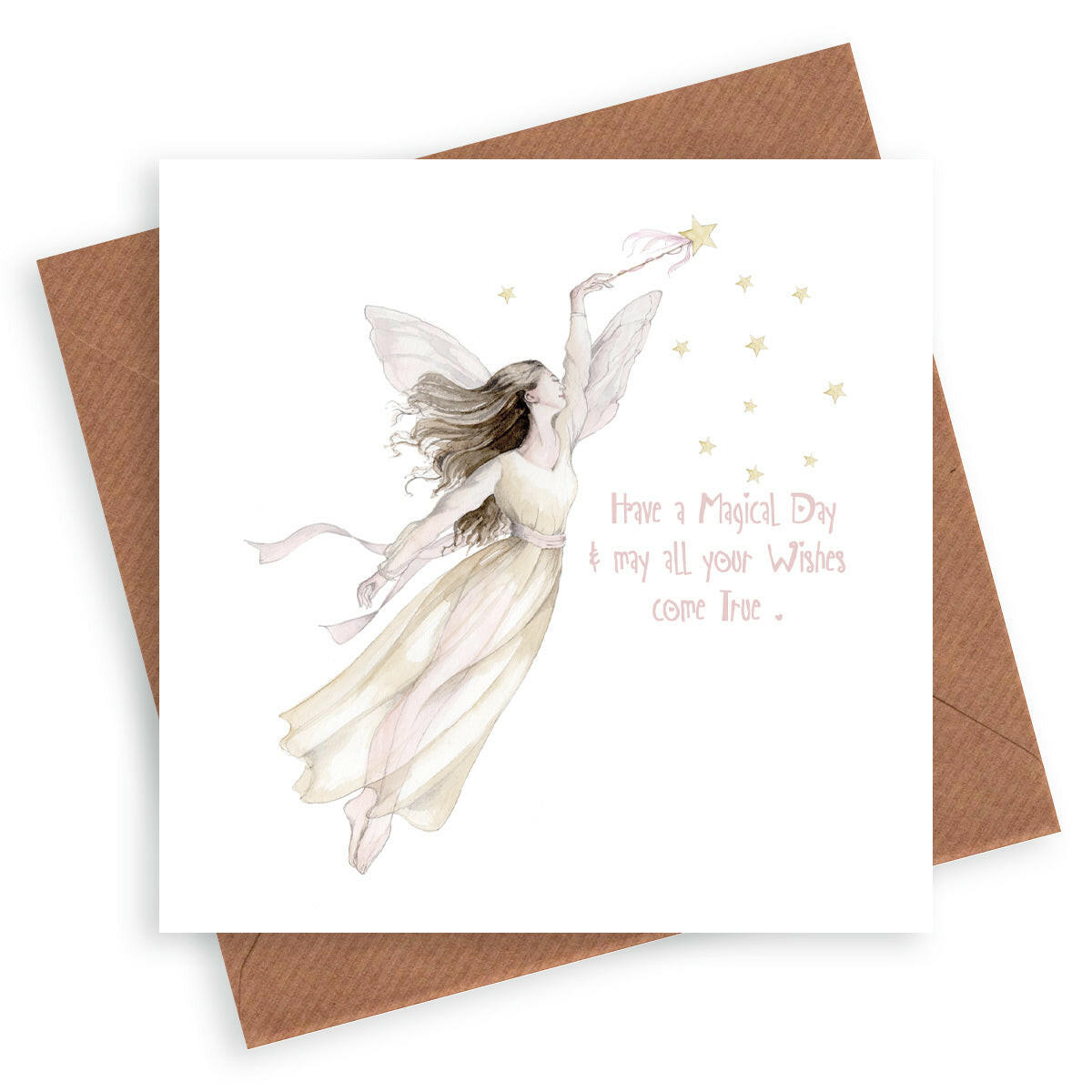 Fairy & Wand Card Greeting & Note Cards Crumble and Core   