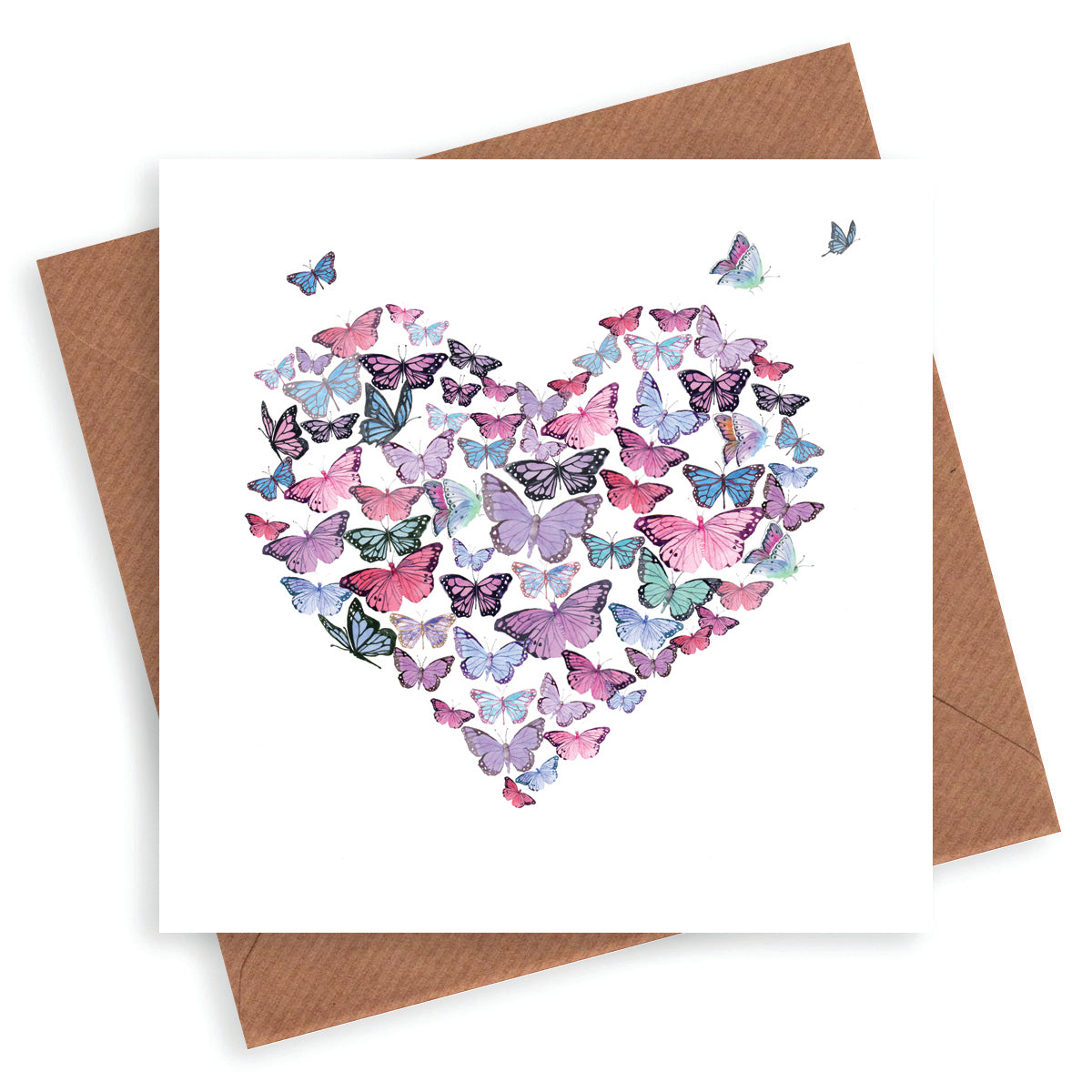 Heart of Butterflies Card