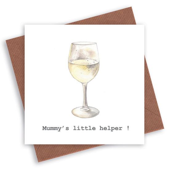 Mummy's little helper Card