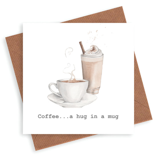 Coffee Hug Card