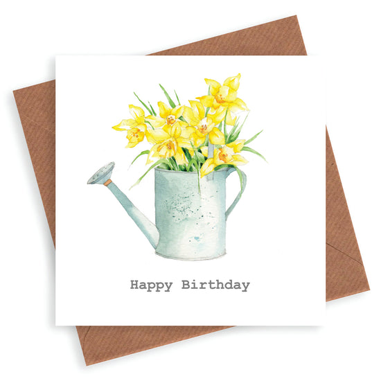 Daffodils Birthday Greeting Card