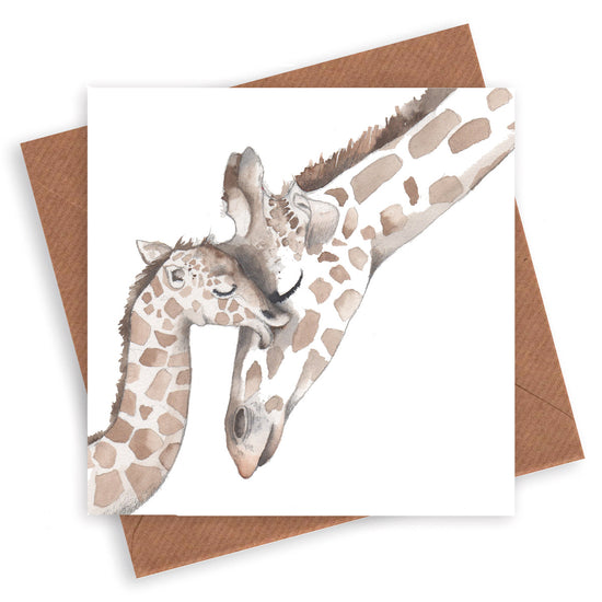 Baby Love Giraffes Card