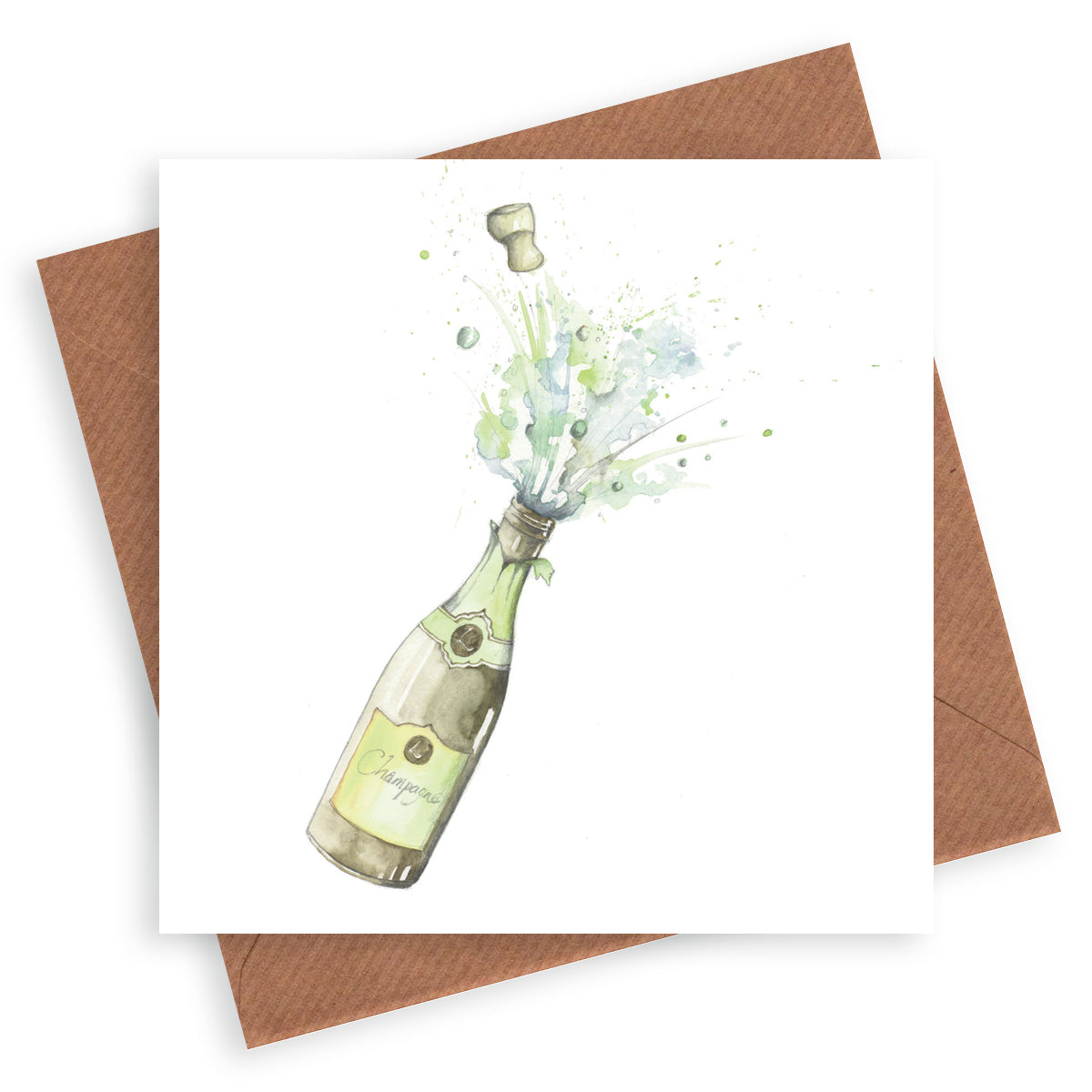 Champagne Card