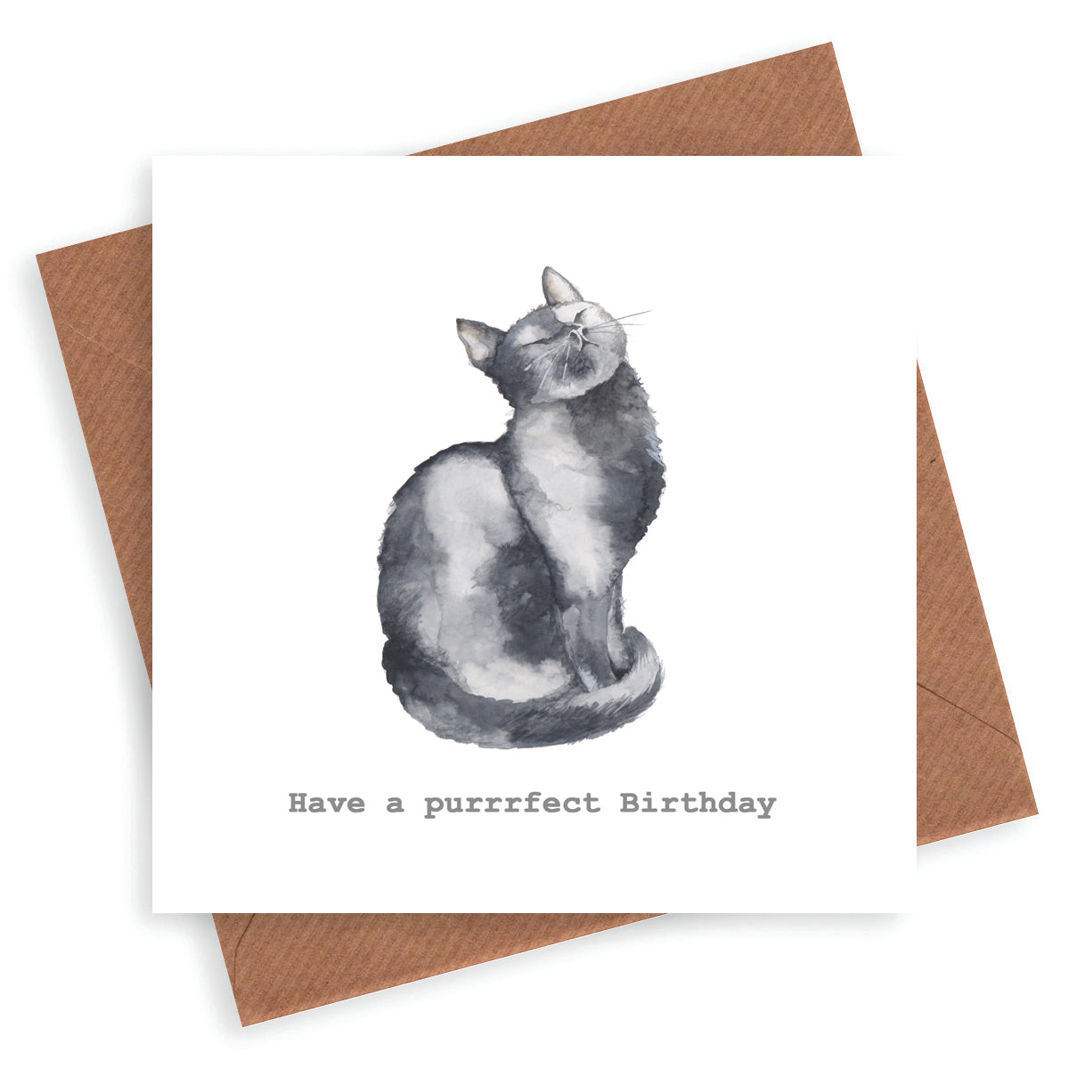 Have a Purrfect Birthday Cat Card