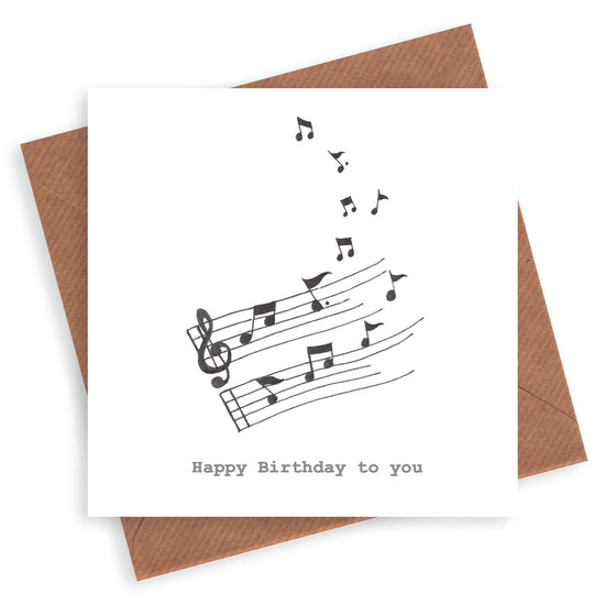 Biglietto d'auguri musicale