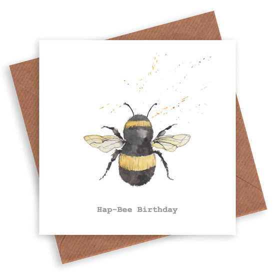 Biglietto d'auguri per Hap-Bee