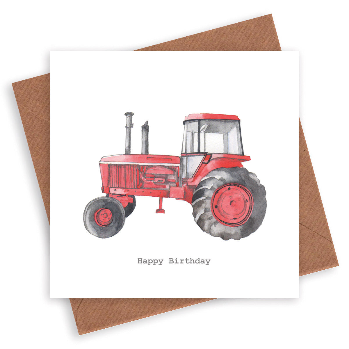 Tractor Birthday Card