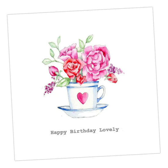 Happy Birthday Lovely Card Greeting & Note Cards Crumble and Core   