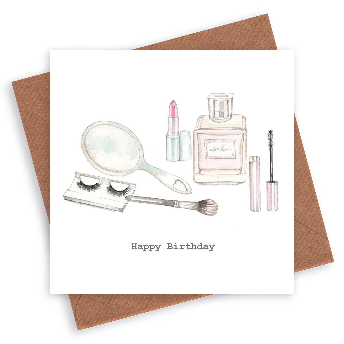 Make up Birthday Card