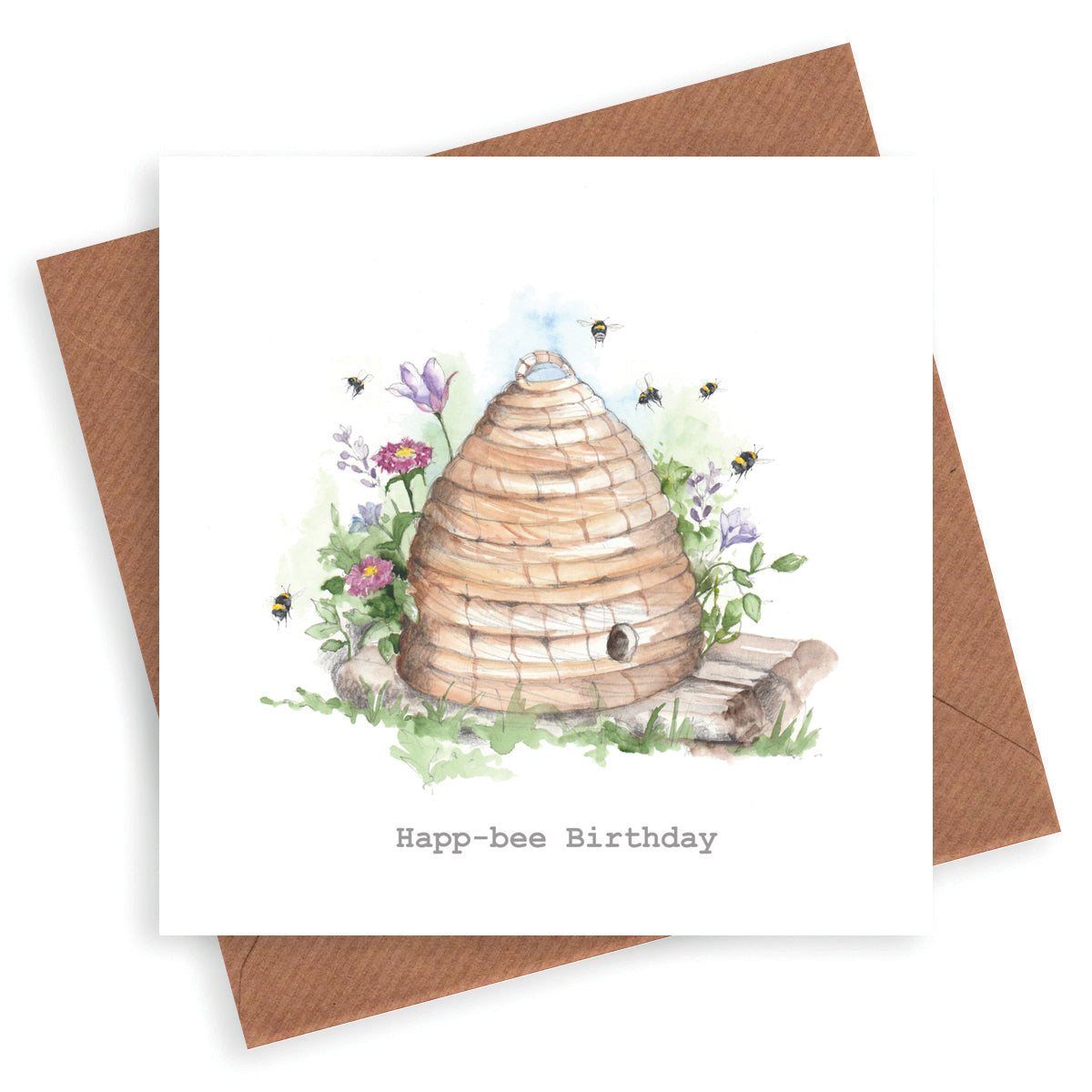 Beehive Birthday Card