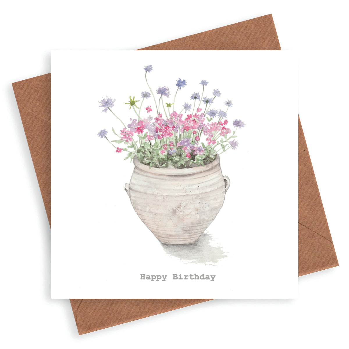 Terracotta Birthday Card