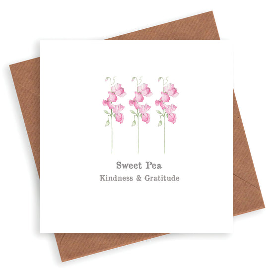 Sweet Pea Card