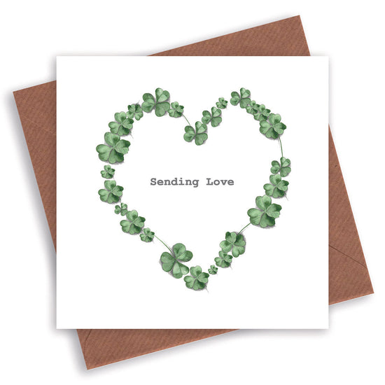 Shamrock Thank You Card