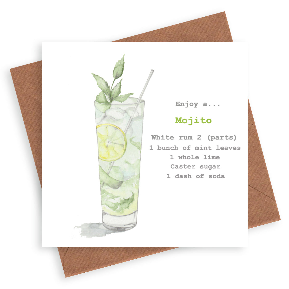 Carta di Pina Colada