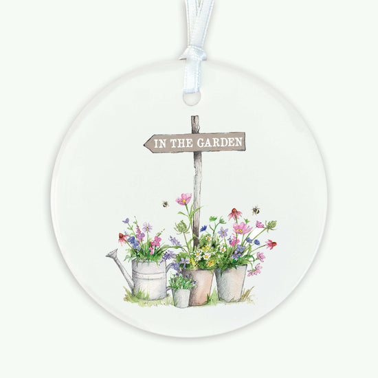 A6 Greeting Card with Ceramic Keepsake - Garden Sign Greeting & Note Cards Crumble and Core   