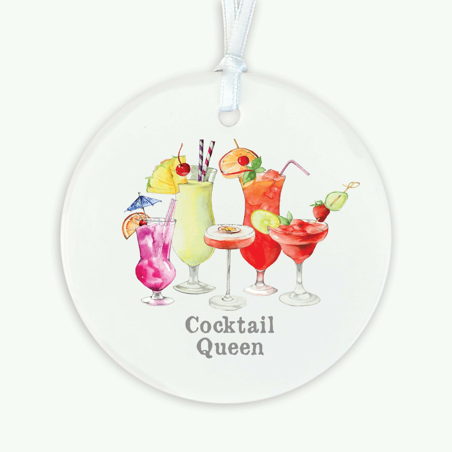 A6 Greeting Card with Ceramic Keepsake - Cocktail Queen Greeting & Note Cards Crumble and Core   