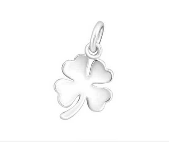 Sterling Silver Clover Pendant Necklace Charms & Pendants Crumble and Core   