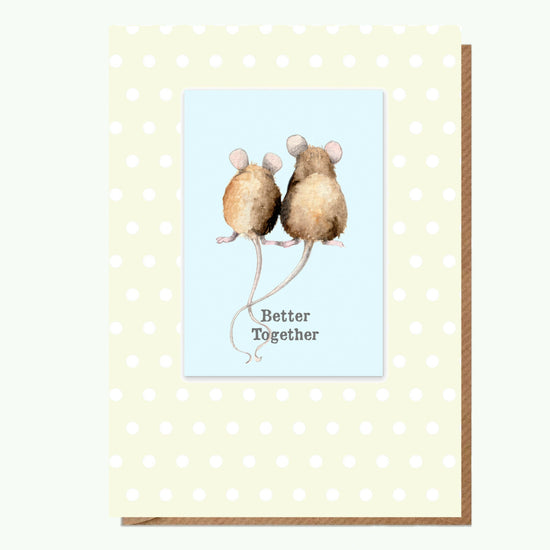 A6 Greeting Card with Magnet - Hedgehog Lovely Friend Greeting & Note Cards Crumble and Core   