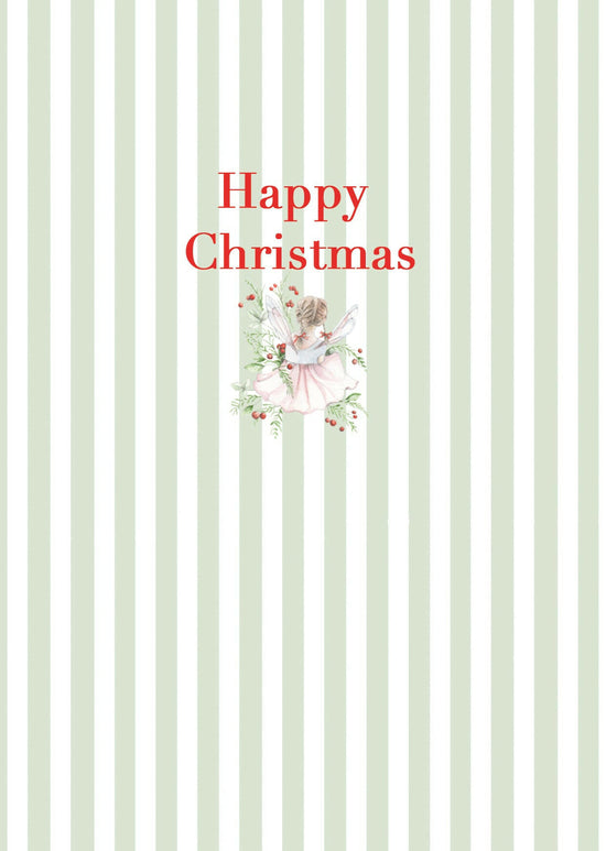 A6 Greeting Card with Ceramic Keepsake -Christmas Fairy Greeting & Note Cards Crumble and Core   