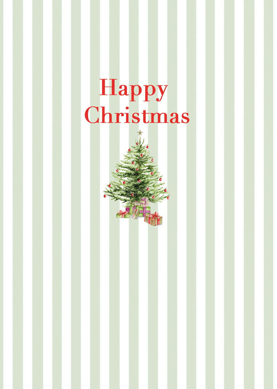 A6 Greeting Card with Ceramic Keepsake -Christmas Tree Greeting & Note Cards Crumble and Core   