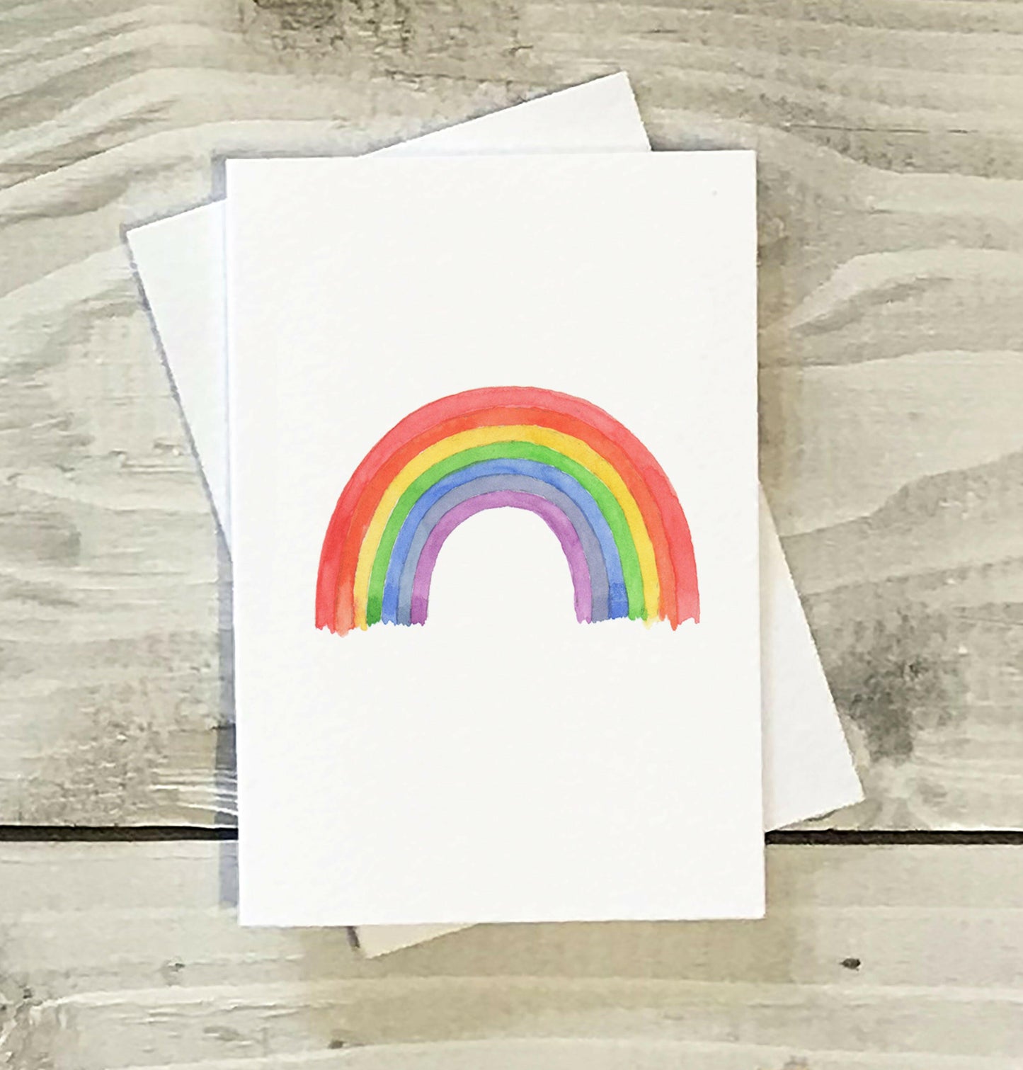 Mini Greeting Card - Rainbow Greeting & Note Cards Crumble and Core   