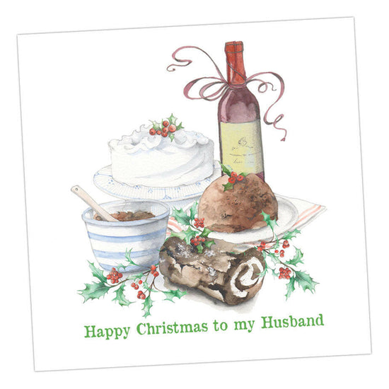 Christmas Treats Husband Card Greeting & Note Cards Crumble and Core   