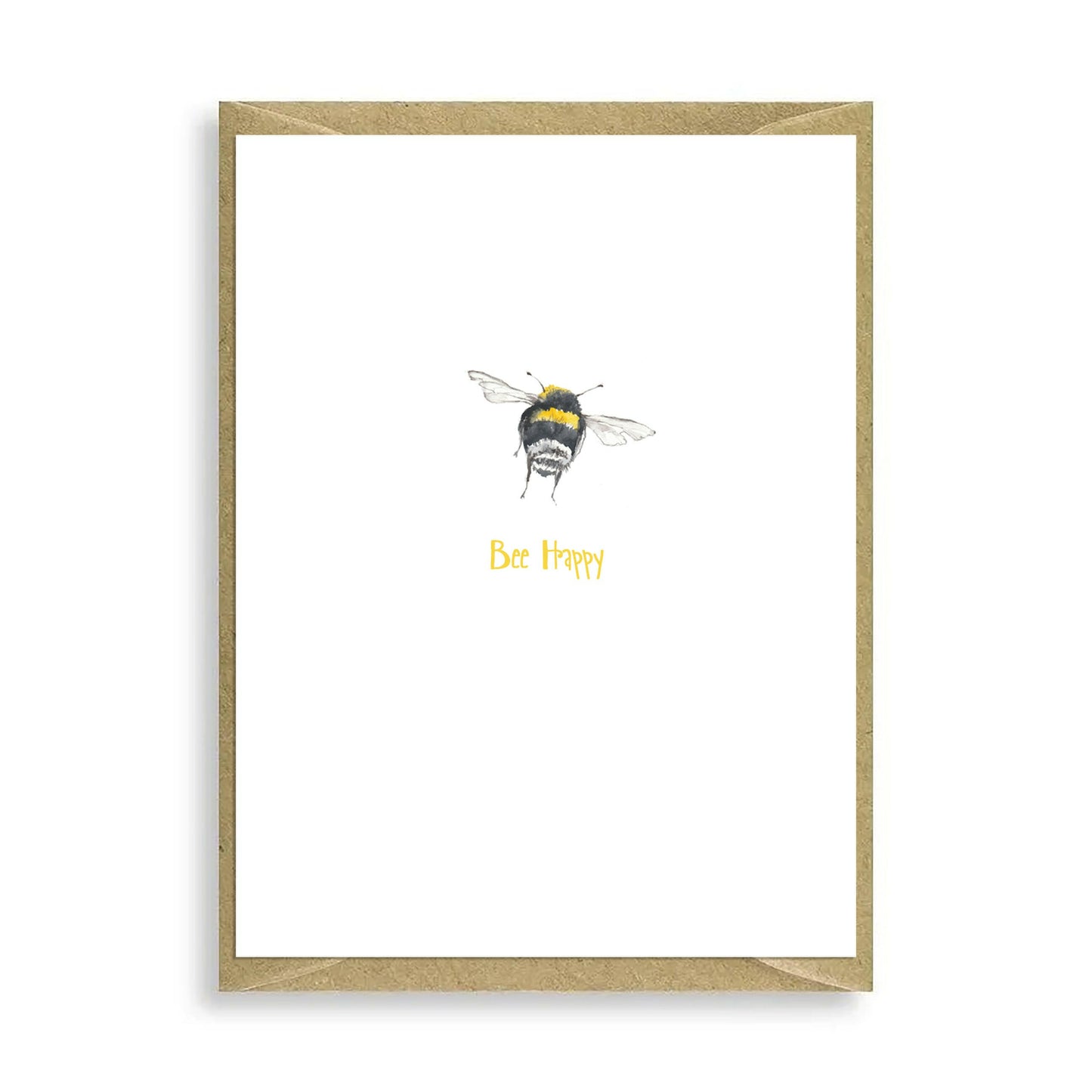 Bee Happy Mini Card Greeting & Note Cards Crumble and Core   