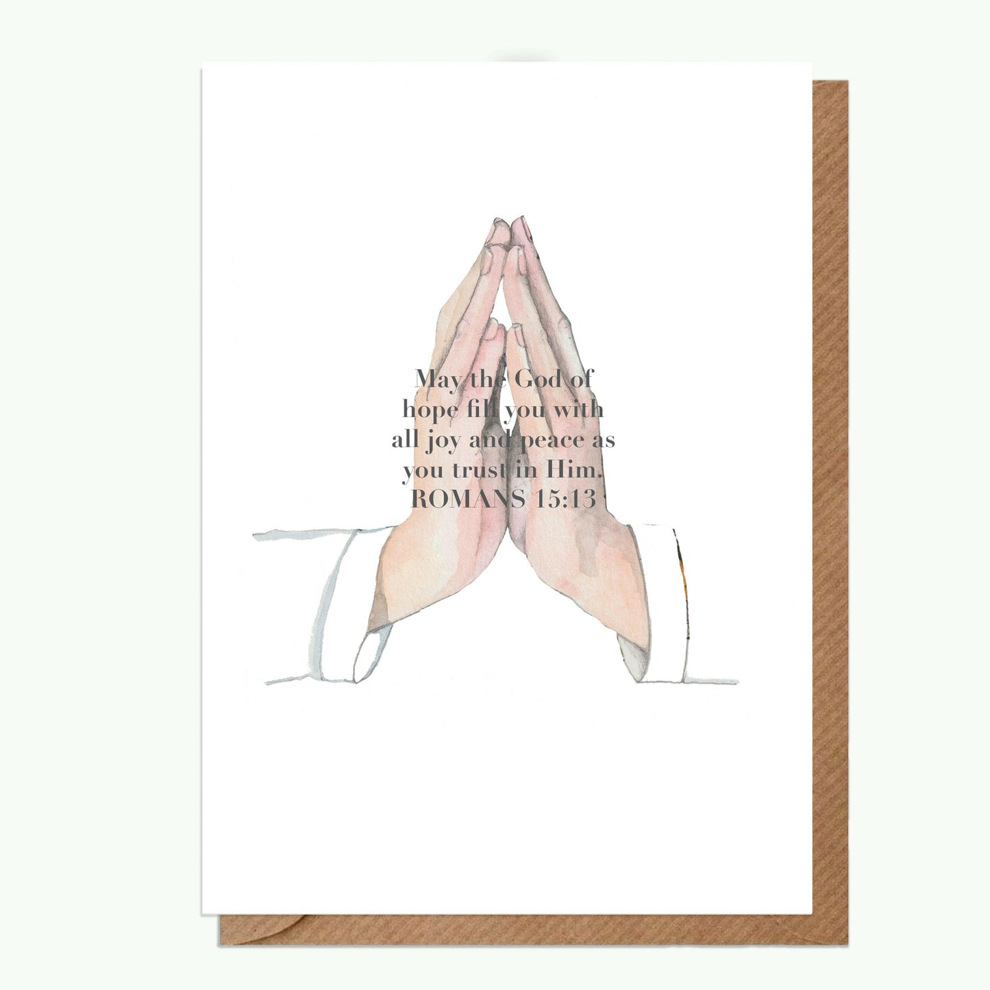 Prayer A6 Greeting Card Greeting & Note Cards Crumble and Core   