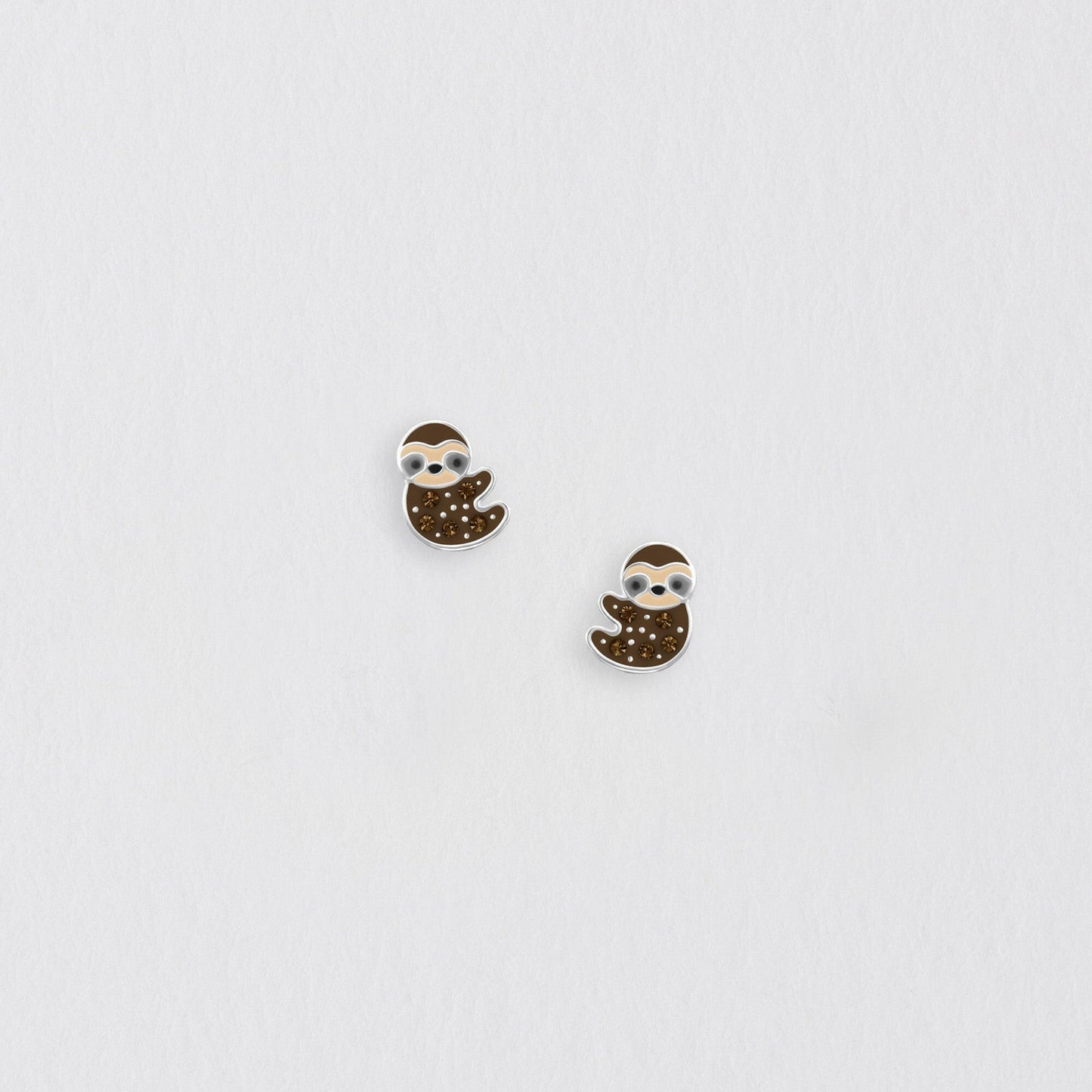 Bear Silver Earring Stud Earrings Crumble and Core   