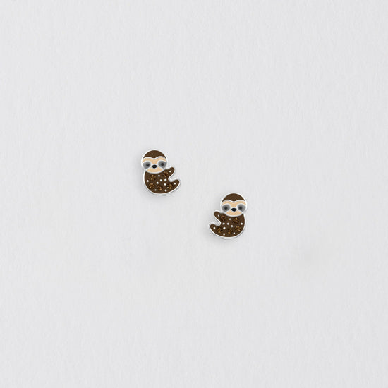 Bear Silver Earring Stud Earrings Crumble and Core   