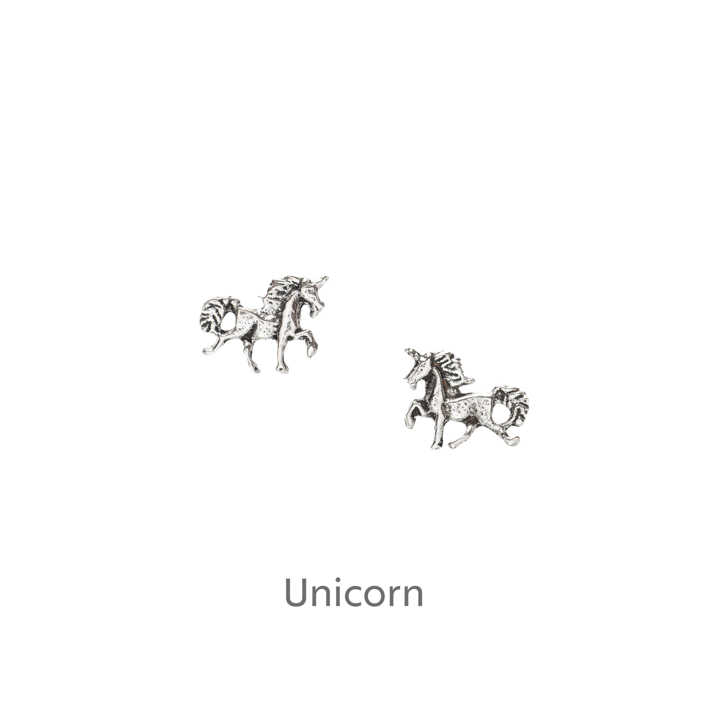 Christmas Elephant Boxed Silver Earring Card Earrings Crumble and Core   