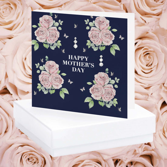 Bright Blooms Mother's Day Boxed Card with Jewellery