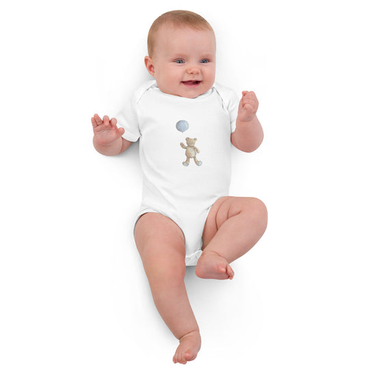 Organic cotton baby boys bodysuit