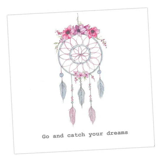 Dreamcatcher Greeting Card Greeting & Note Cards Crumble and Core 12 x 12 cm  