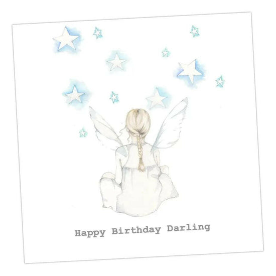 Star Gazing Birthday Card Greeting & Note Cards Crumble and Core 12 x 12 cm  