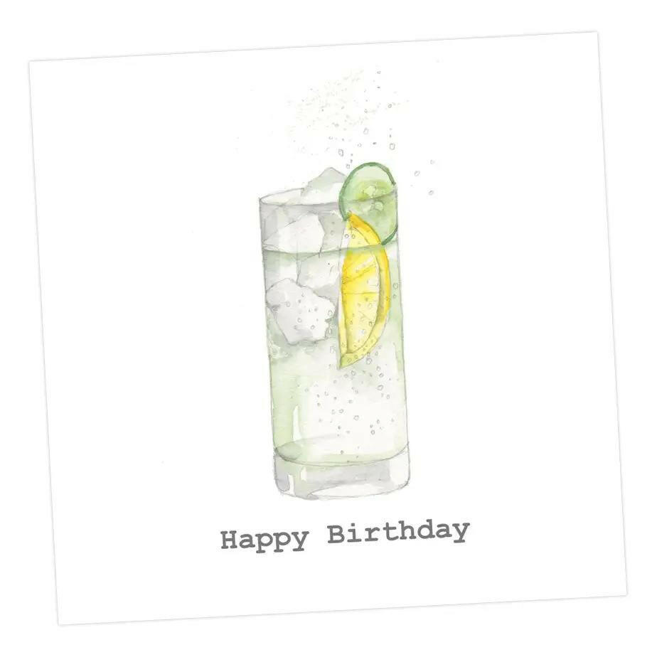 G&T Birthday Card Greeting & Note Cards Crumble and Core   