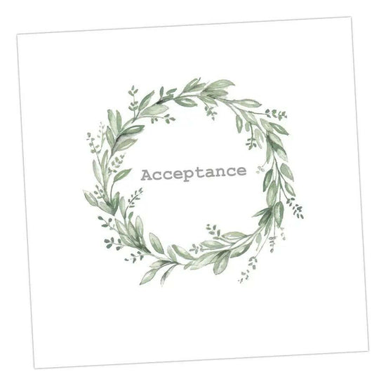 Acceptance Wreath Card Greeting & Note Cards Crumble and Core   