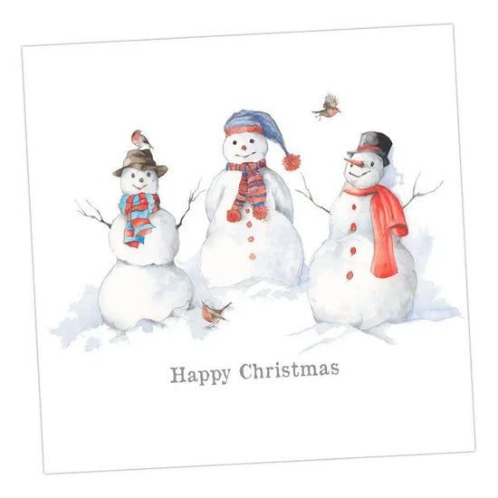 Christmas Snowmen Greeting Card Greeting & Note Cards Crumble and Core   