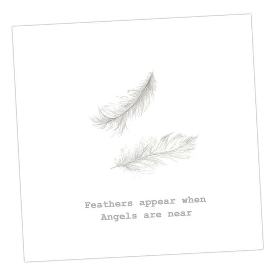 Feathers Appear Greeting & Note Cards Crumble and Core   