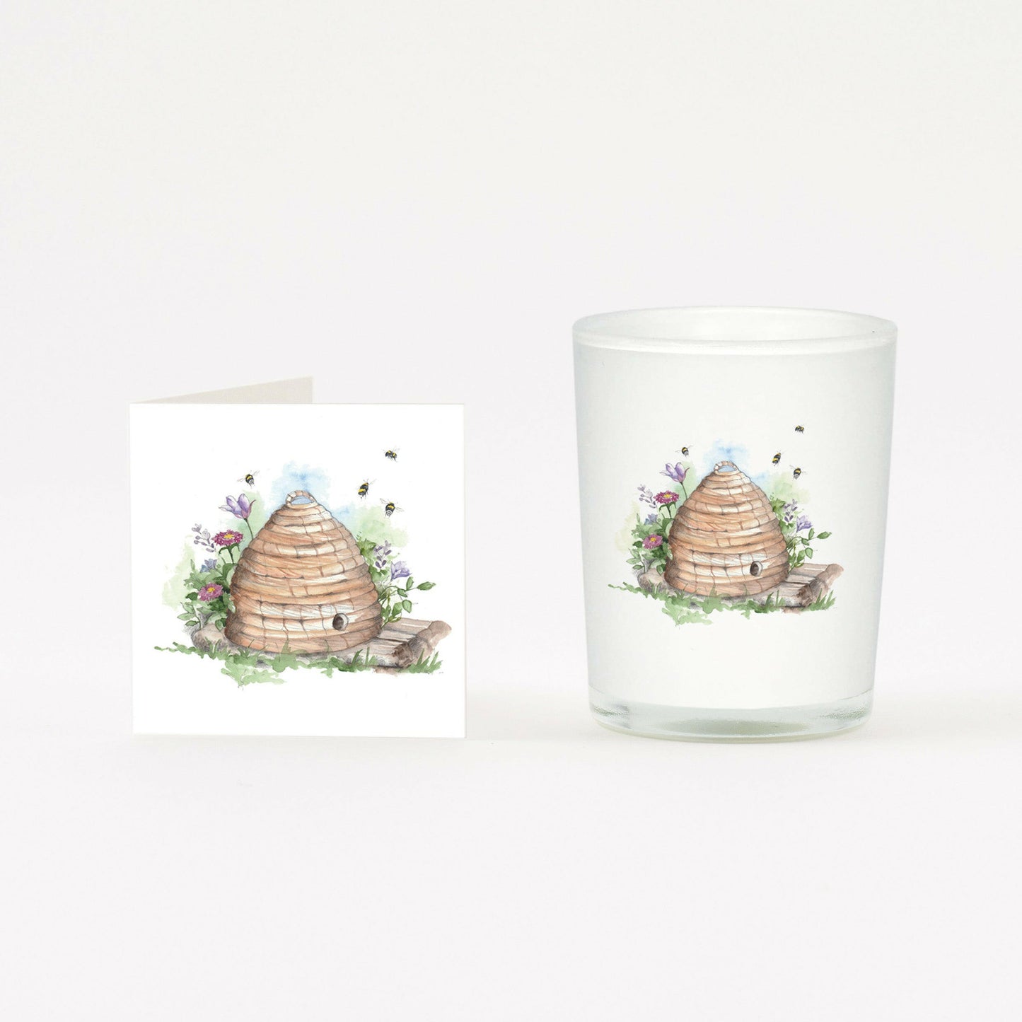 Beehive Boxed Candle & Card Candles Crumble and Core   